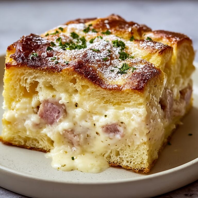 Irresistibly Sweet and Savory Monte Cristo Breakfast Casserole Recipe