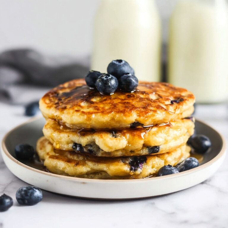 Blueberry Oatmeal Pancakes Recipe