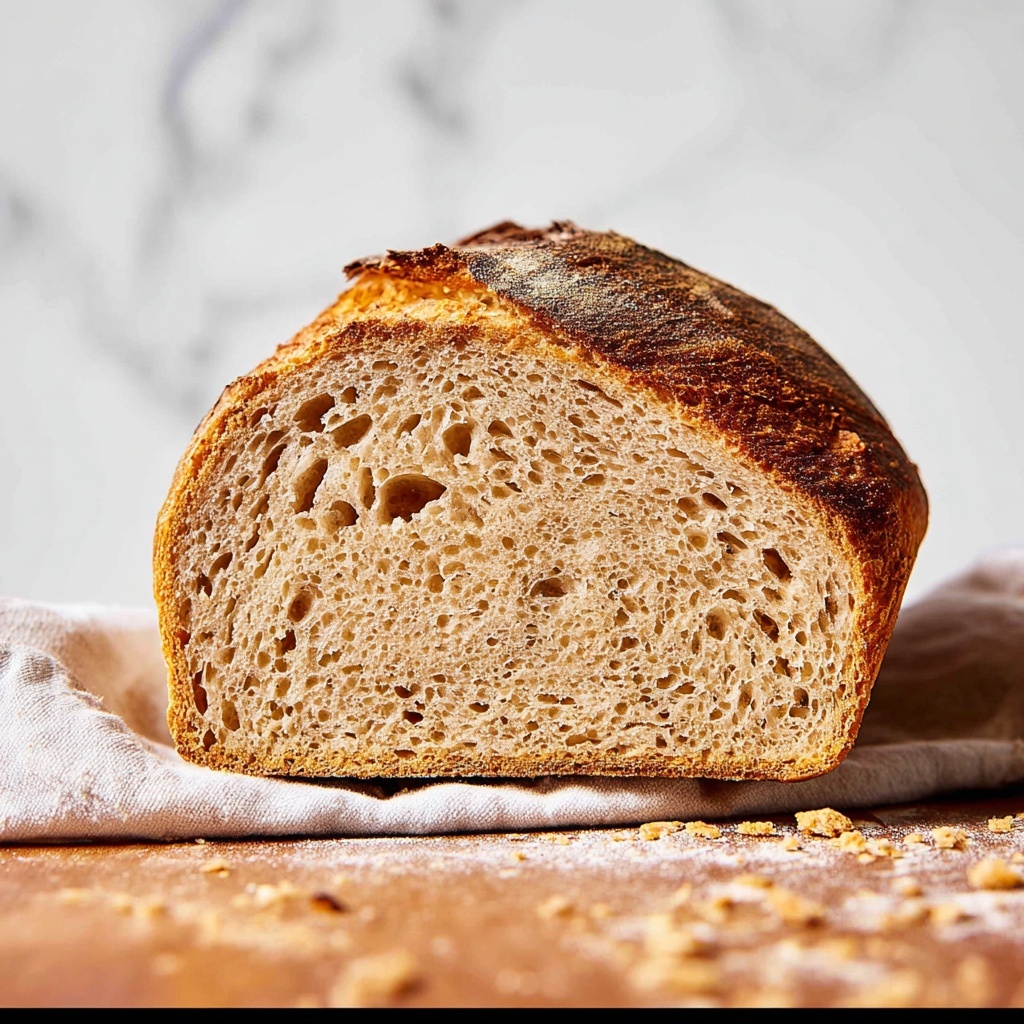 Easy Sourdough Bread Recipe - Recipe Image