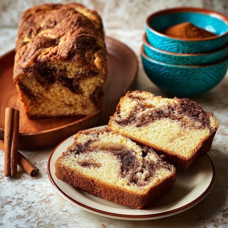 Warm Spiced Baked Cinnamon Bread Recipe
