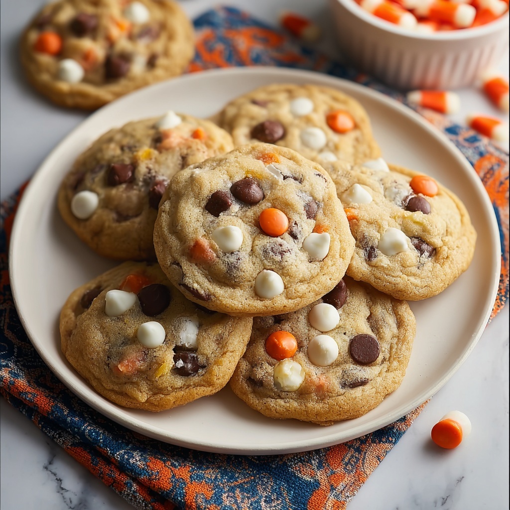 Hauntingly Delicious Chocolate Chip Spooky Cookies Recipe - Recipe Image