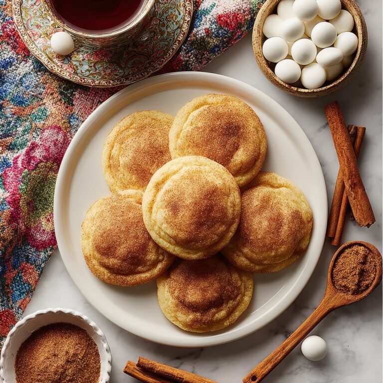 Chewy Brown Butter Snickerdoodle Cookies Recipe