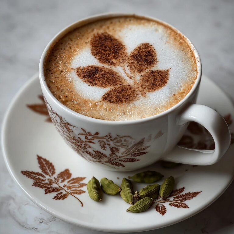 Brown Sugar Cardamom Latte Recipe