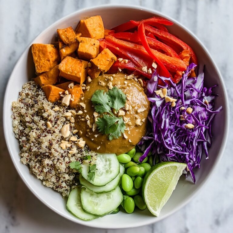 Thai Peanut Sweet Potato Buddha Bowl Recipe