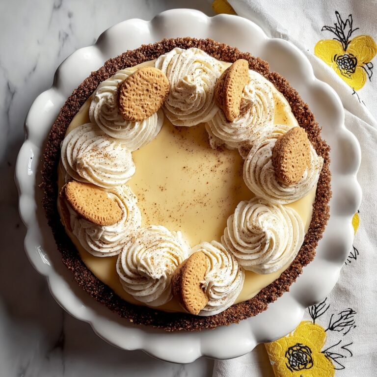 Gingerbread Cream Pie Recipe