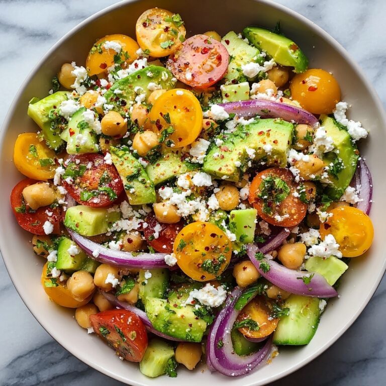 Refreshing Chickpea Avocado Salad Recipe