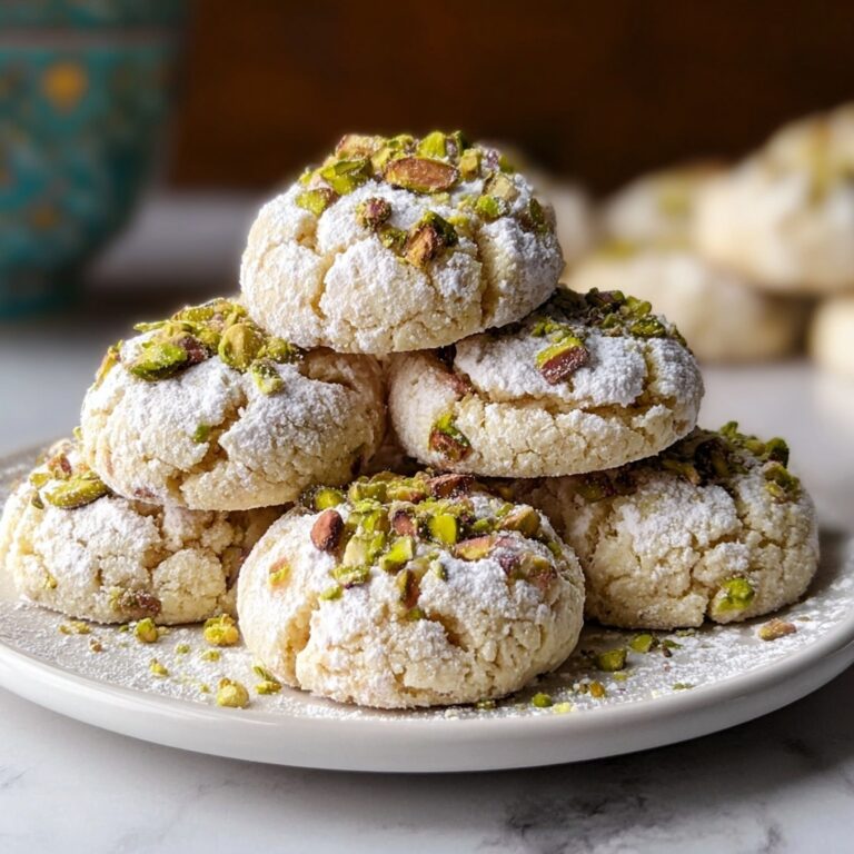 Pistachio Wedding Cookies Recipe