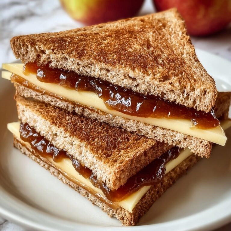 Apple Butter Brie Grilled Cheese Recipe
