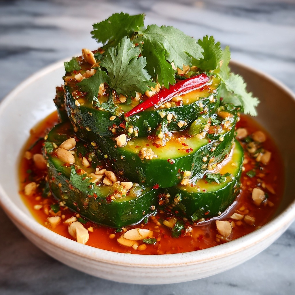 Spicy Peanut Cucumber Recipe - Recipe Image