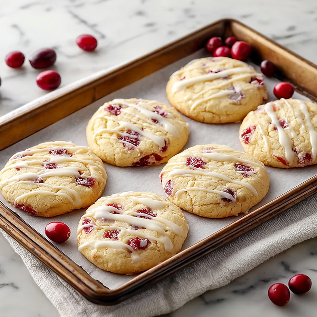 Best Christmas Cranberry Orange Cookies Recipe - Recipe Image