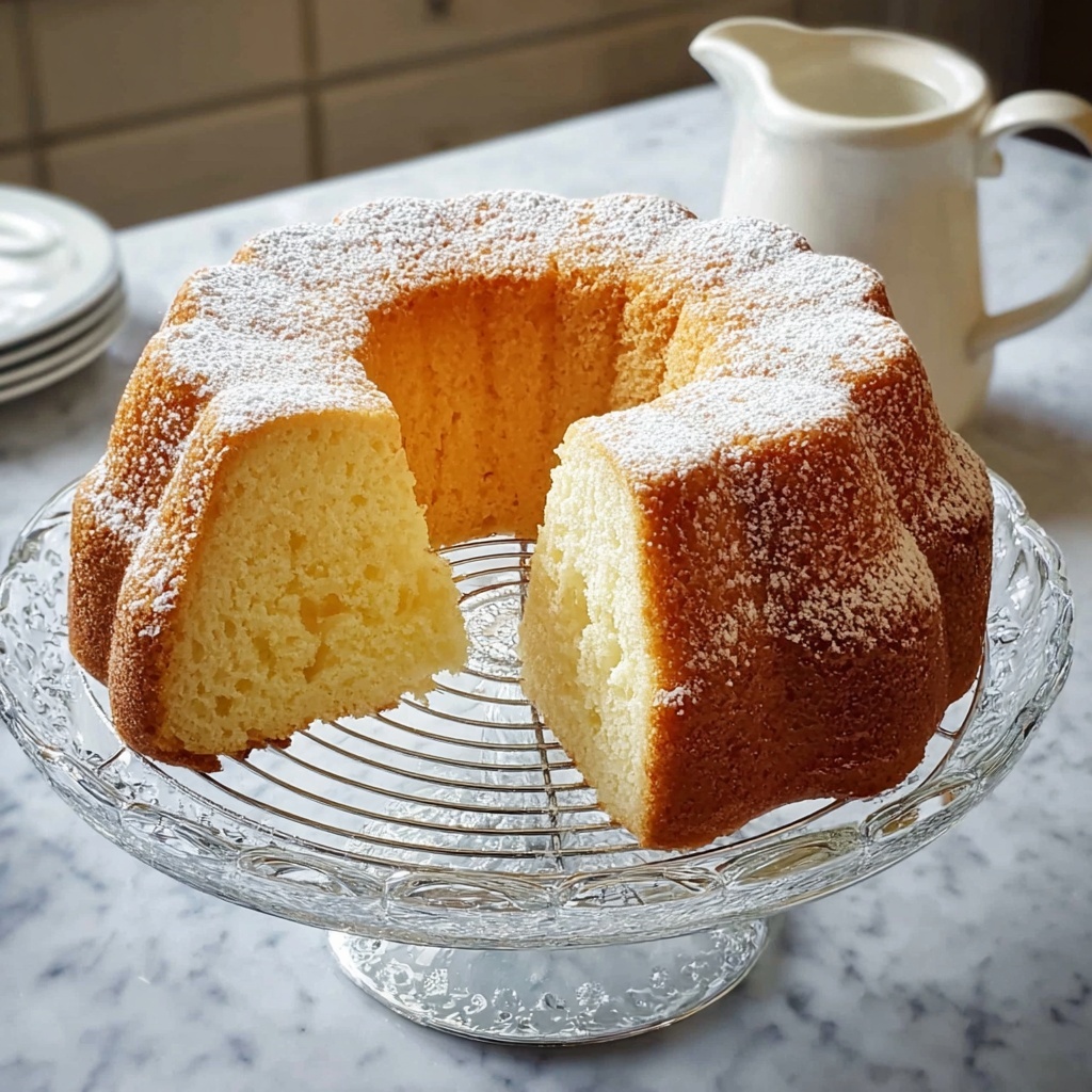 Classic Pound Cake Recipe - Recipe Image