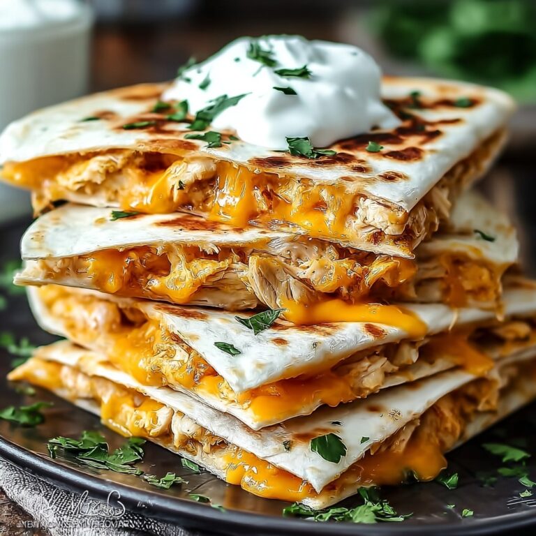 Chicken and Cheese Quesadilla Recipe