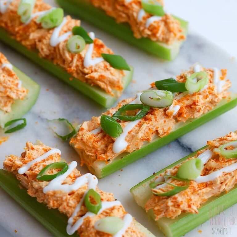 Buffalo Chicken Celery Sticks Recipe