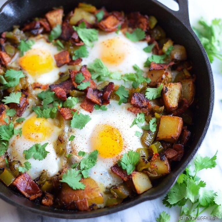 Breakfast Potato Hash with Eggs Recipe