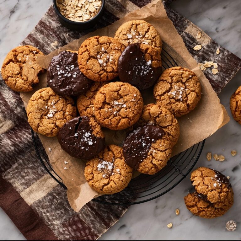 Chewy Ginger Molasses Cookies with Chocolate and Crystallized Ginger Recipe