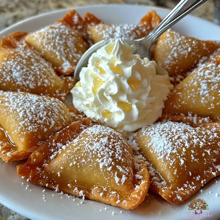 Easy Air Fryer Caramel Apple Wontons Recipe