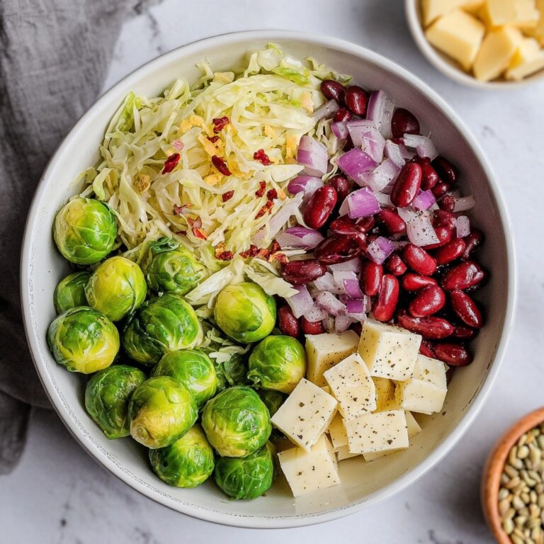 Italian Chopped Brussels Sprouts Salad Recipe