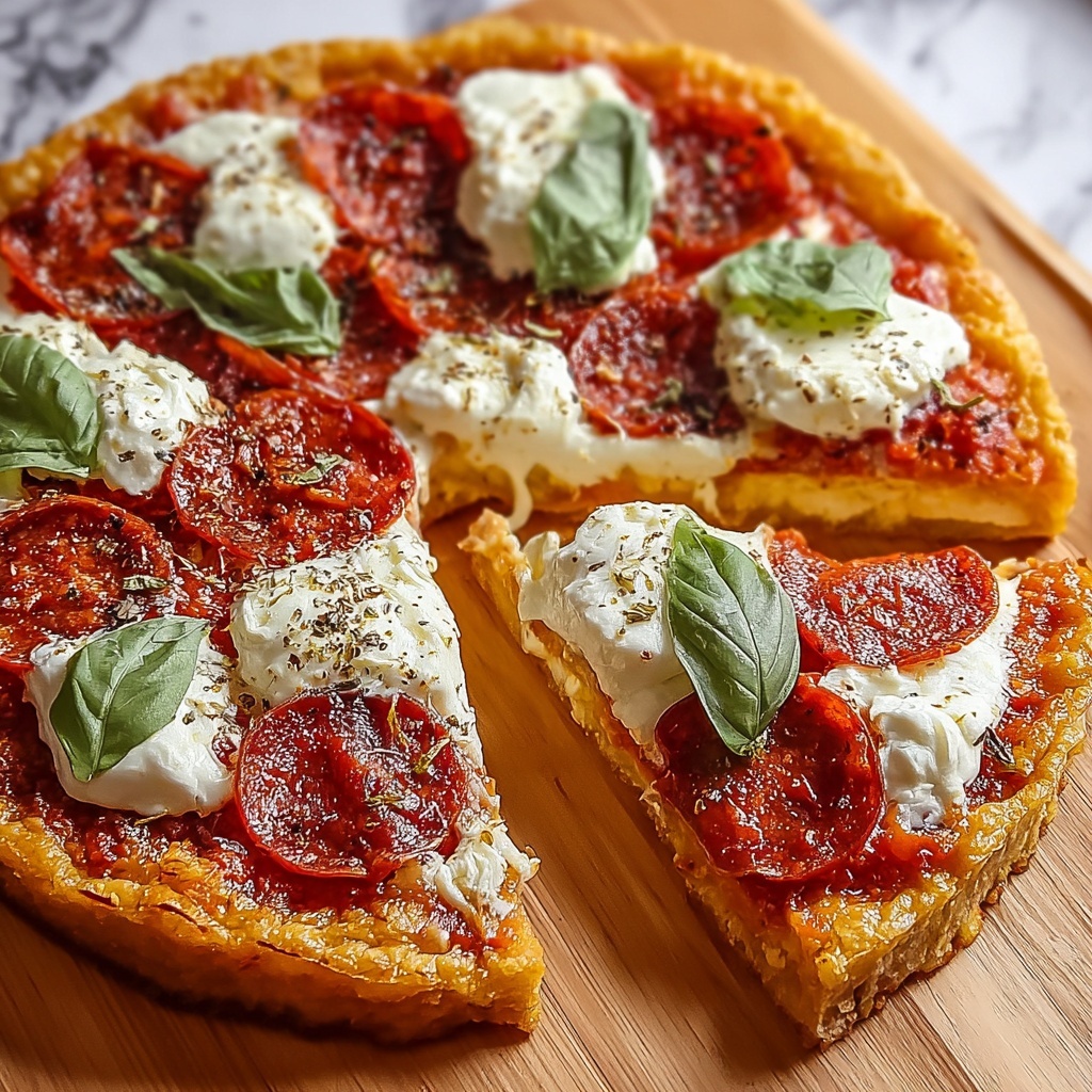 Hot Honey Pepperoni Ricotta Pizza Recipe - Recipe Image