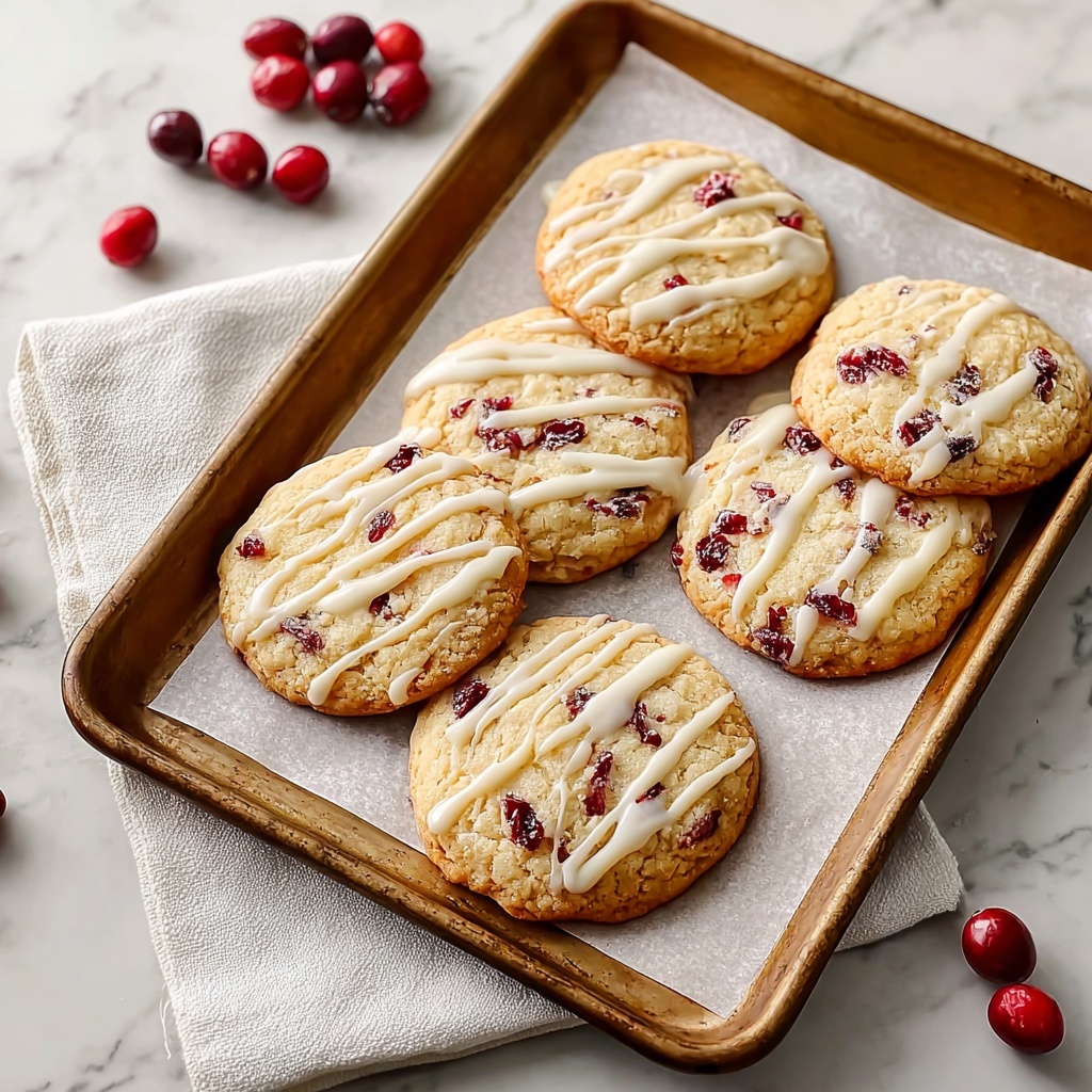 Best Christmas Cranberry Orange Cookies Recipe - Recipe Image