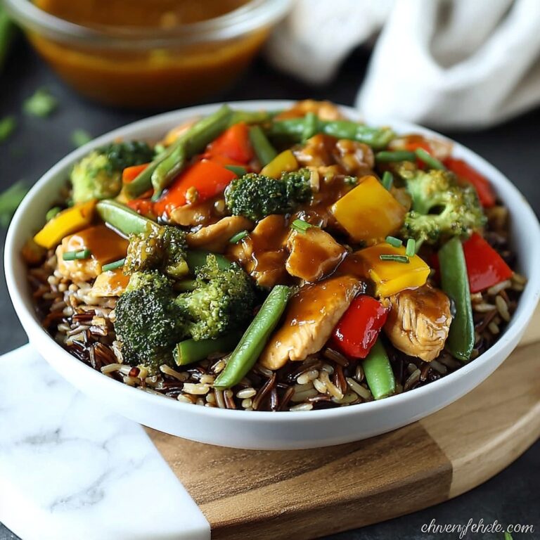 Flavorful Teriyaki Chicken Stir-Fry with Rainbow Veggies Recipe