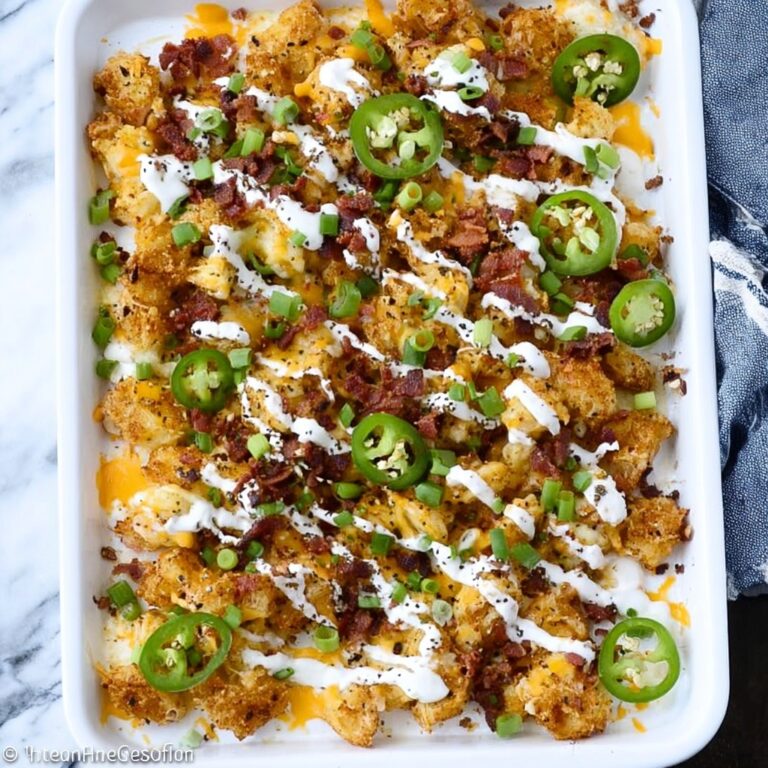 Loaded Smashed Totchos Recipe