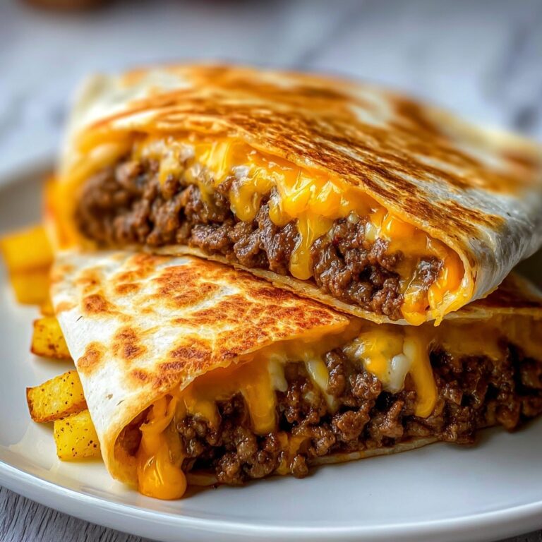Beefy Cheesy Fries Burrito Recipe