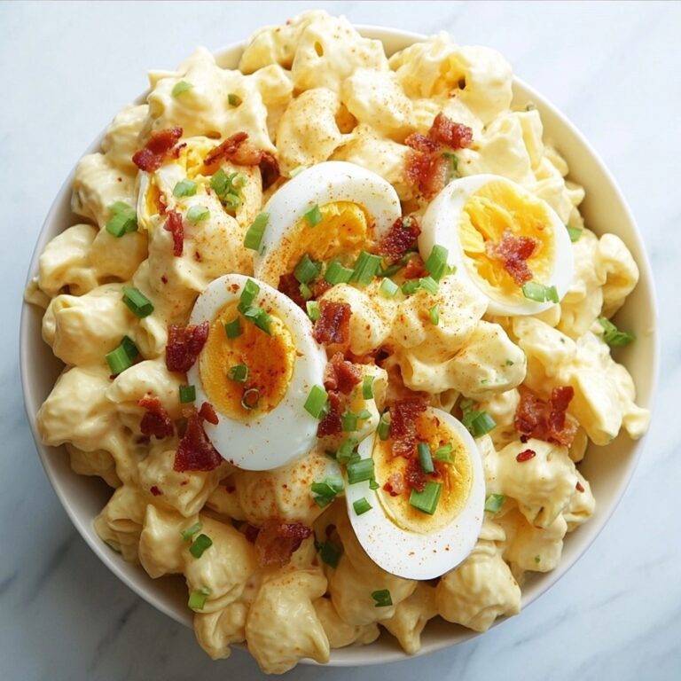 Deviled Egg Pasta Salad Recipe