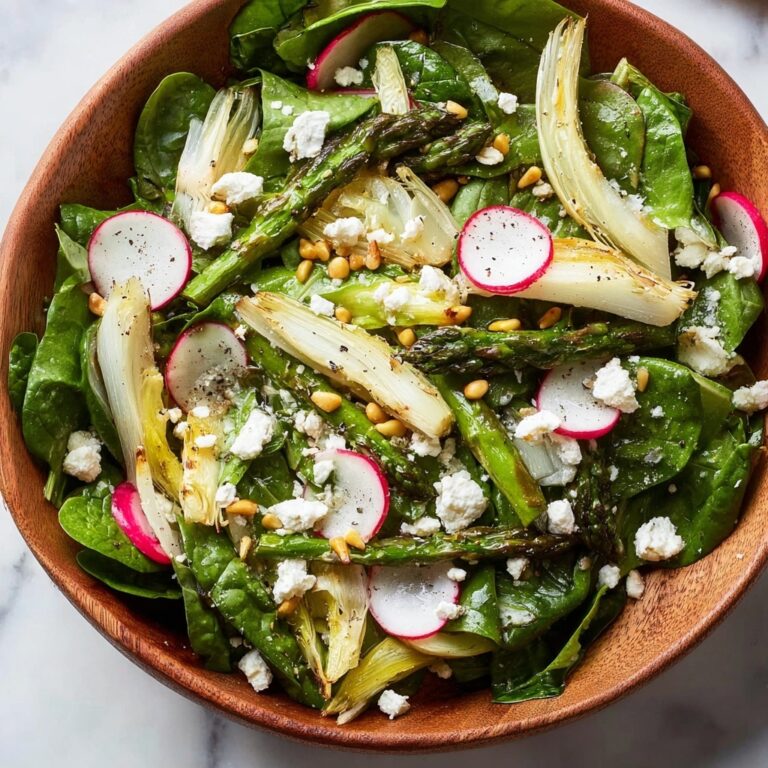Grilled Fennel and Asparagus Salad with Caramelized Shallot Vinaigrette Recipe