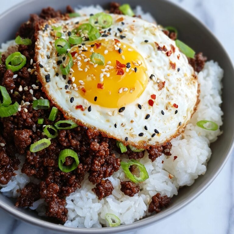 Korean Ground Beef Bowl (25-Minutes) Recipe