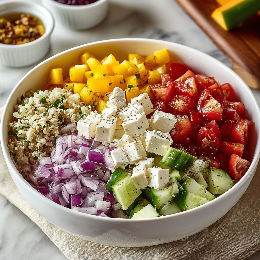 Mediterranean Chopped Salad Recipe - Recipe Image