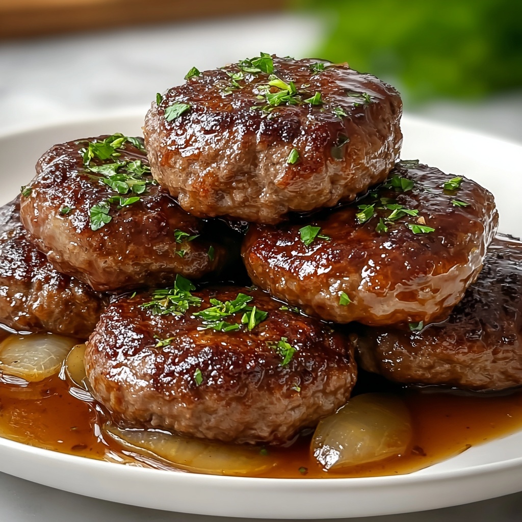 Bobby Flay’s Salisbury Steak Recipe - Recipe Image
