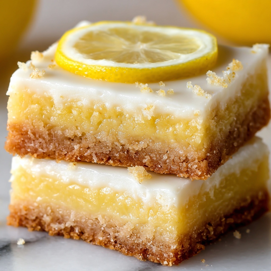Easy Lemon Brownies Recipe - Recipe Image