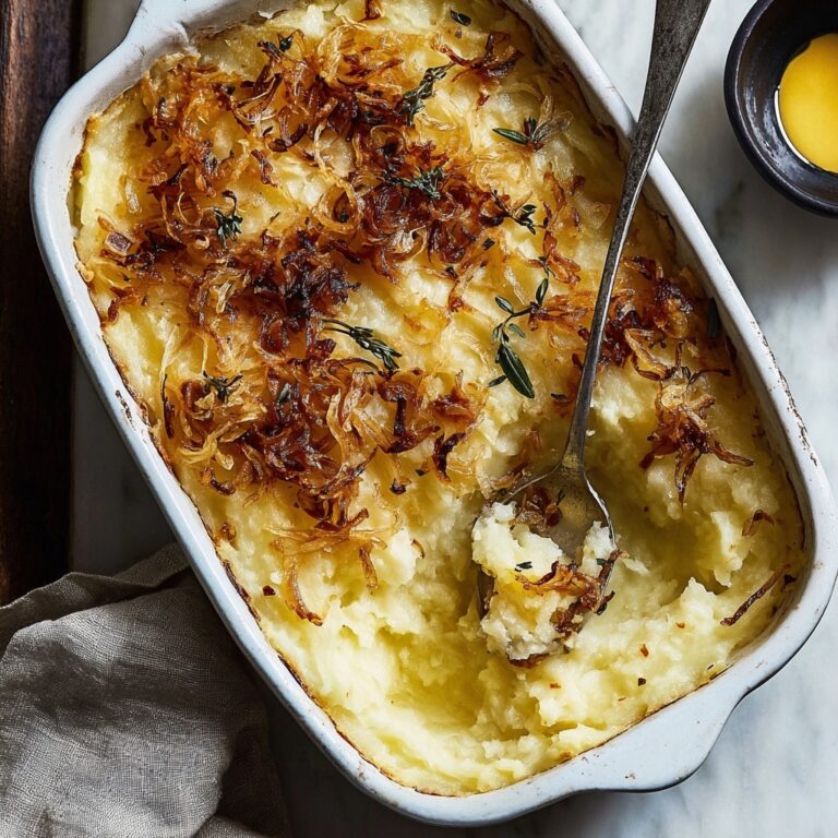 French Onion Funeral Potatoes Recipe