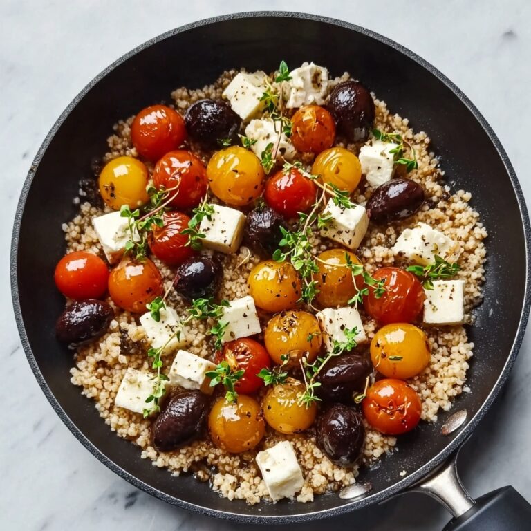 Mediterranean Keto Ground Chicken Skillet with Olives and Feta Recipe