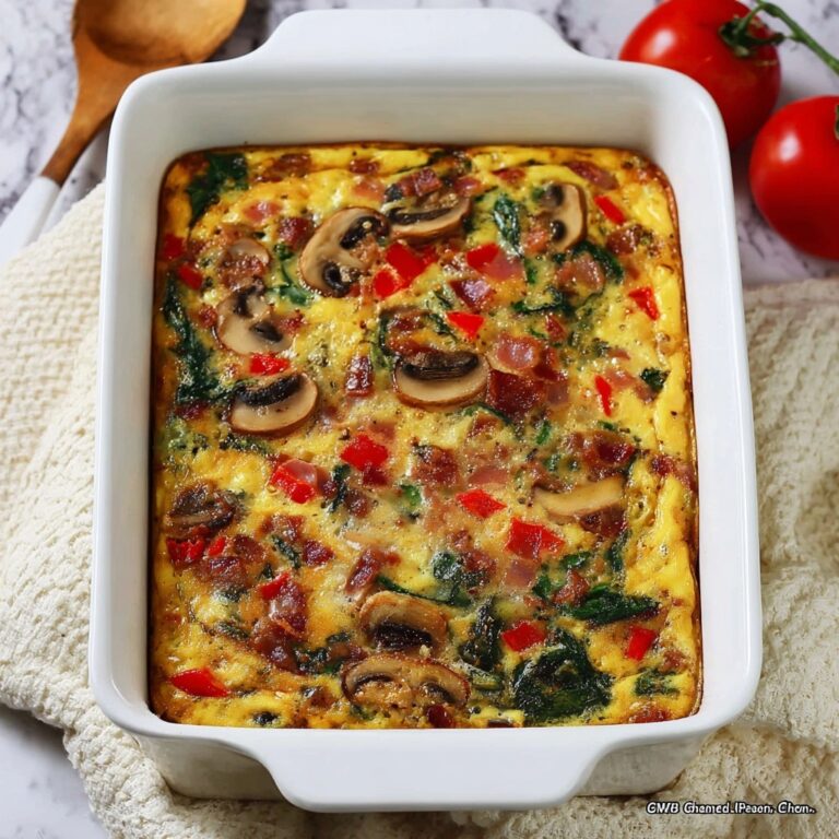 Cheesy Hash Brown Egg Bake Recipe