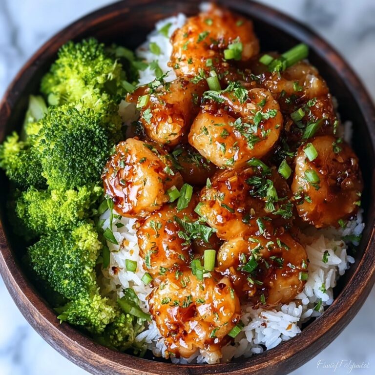 Honey Garlic Shrimp Bowls Recipe