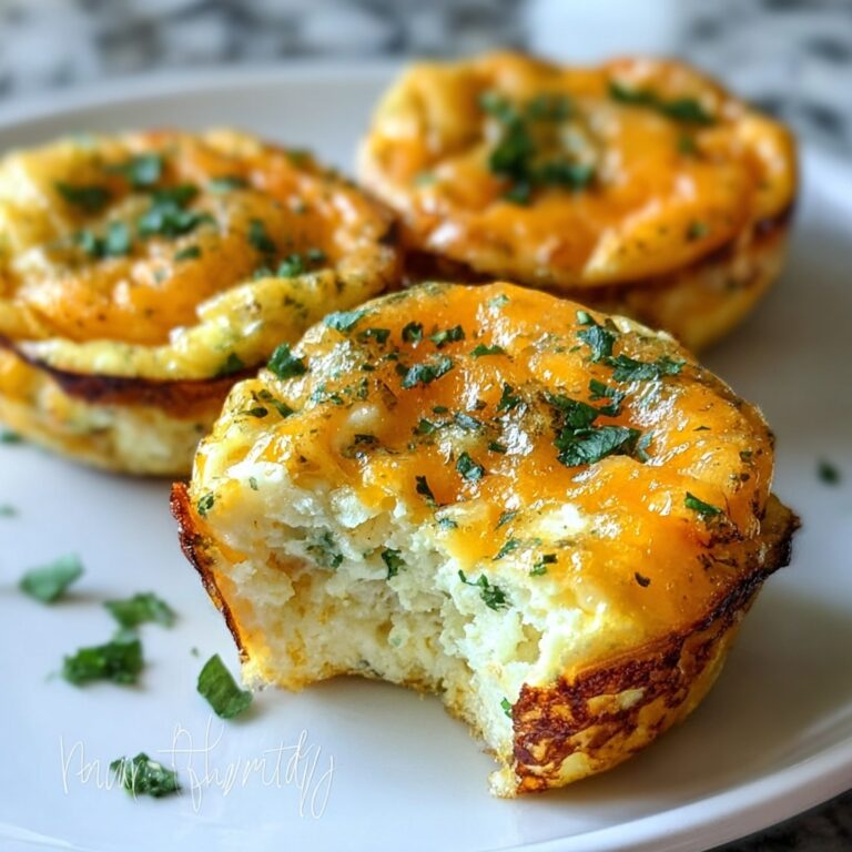 Fluffy Cottage Cheese Egg Muffins Recipe