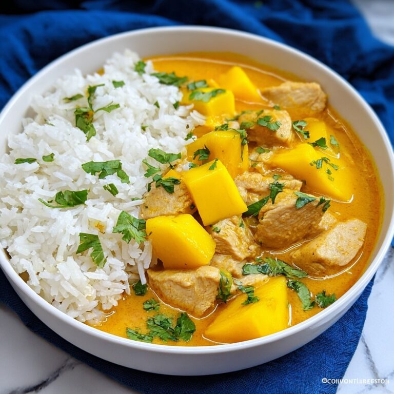 Mango Coconut Chicken Curry Recipe