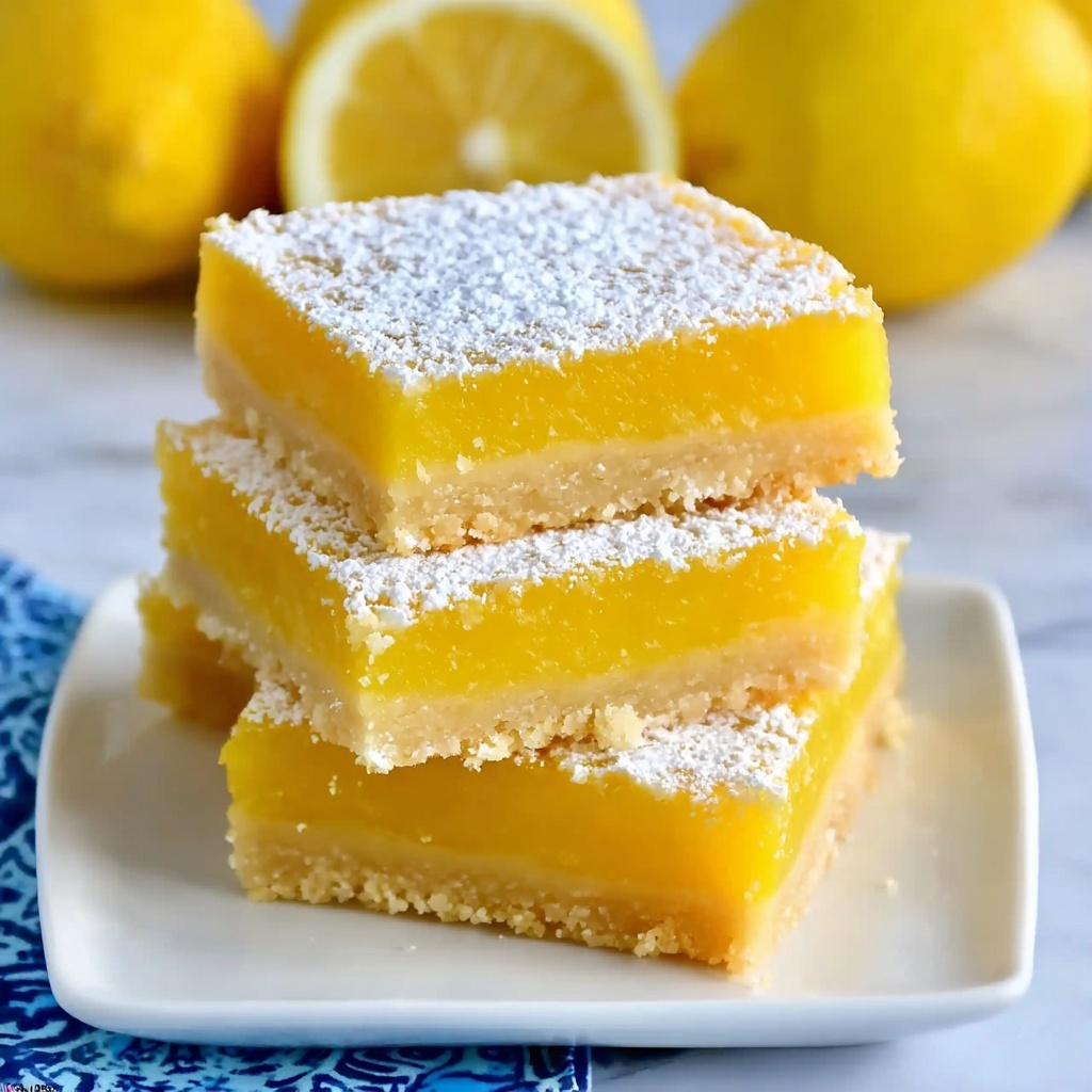 Easy Gluten-Free Lemon Bars Recipe - Recipe Image