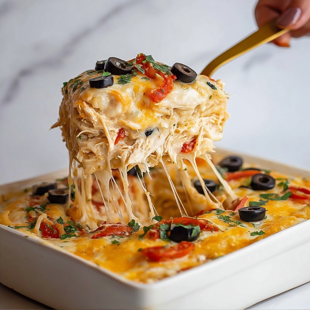 Fiesta Chicken Pasta Casserole Bake Recipe - Recipe Image