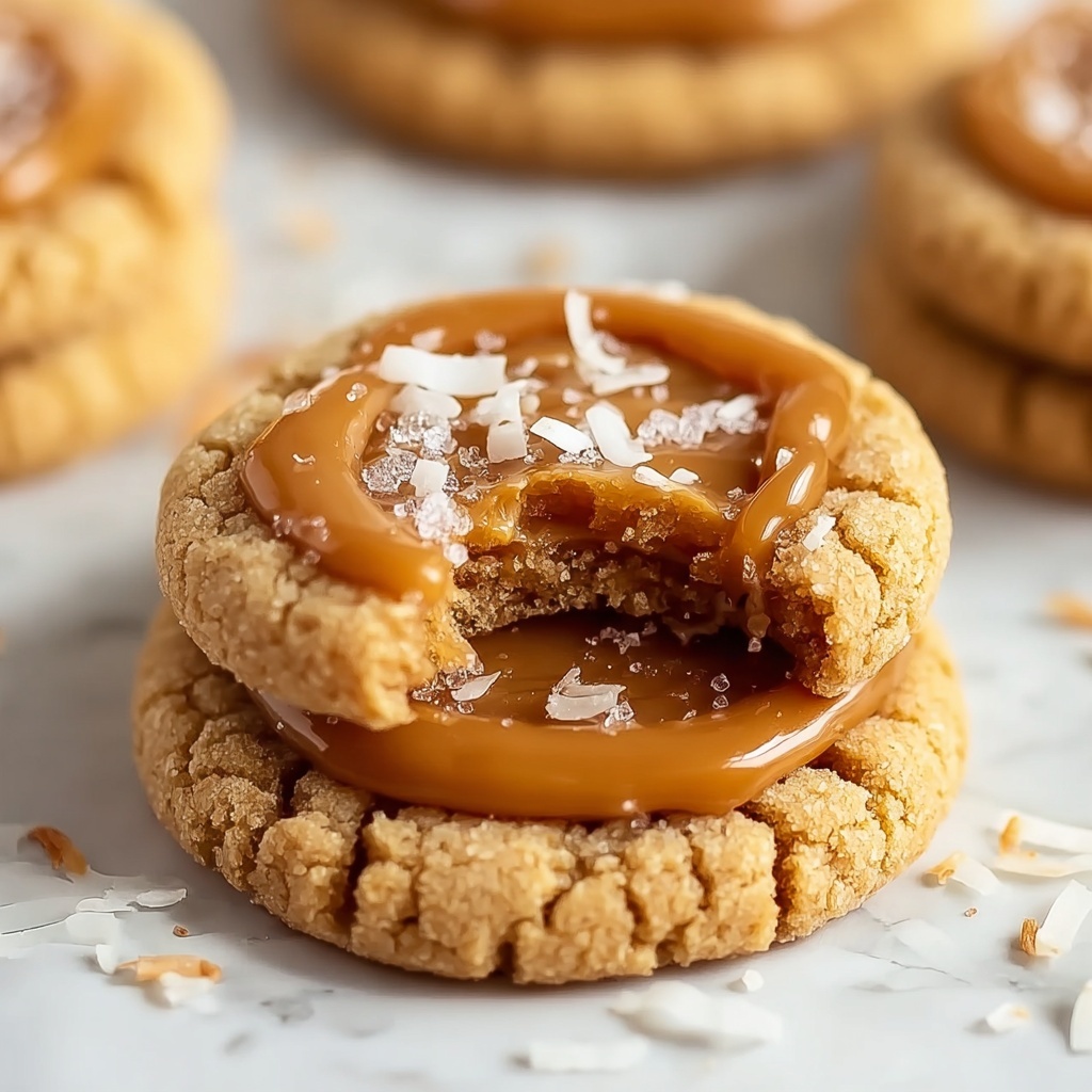 Salted Caramel Cheesecake Cookies Recipe - Recipe Image