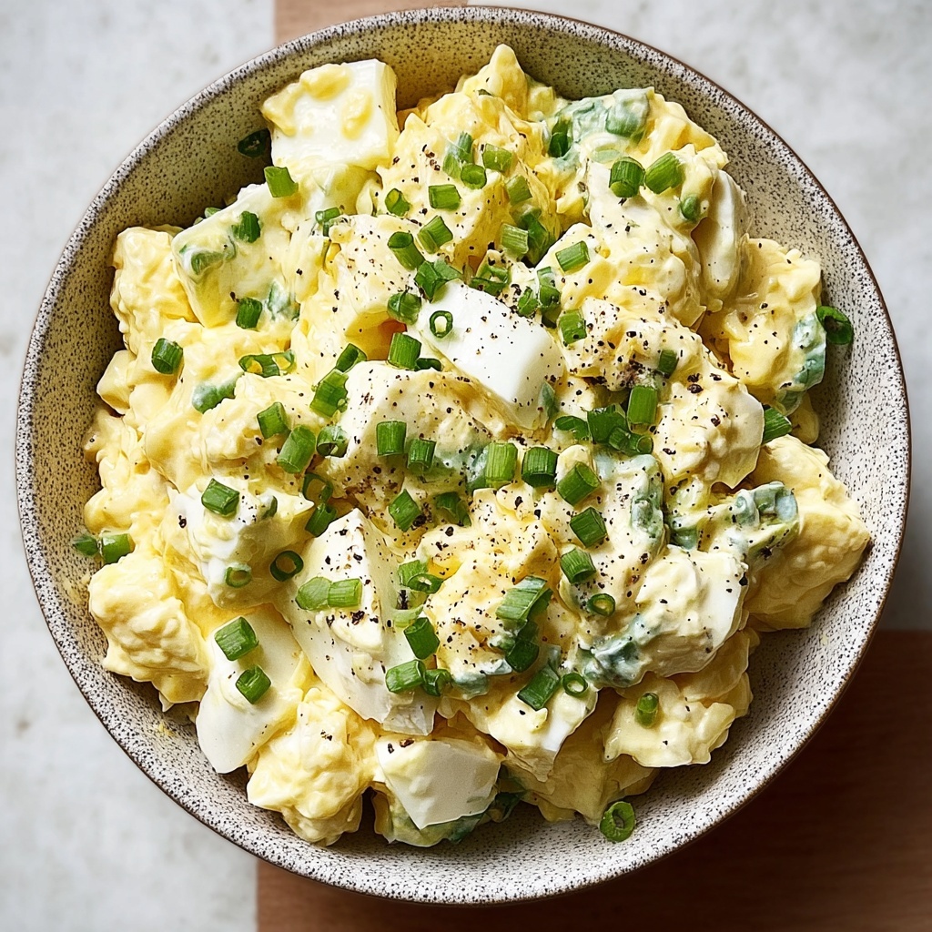 Creamy Egg Salad with Fresh Herbs and Red Onion Recipe - Recipe Image