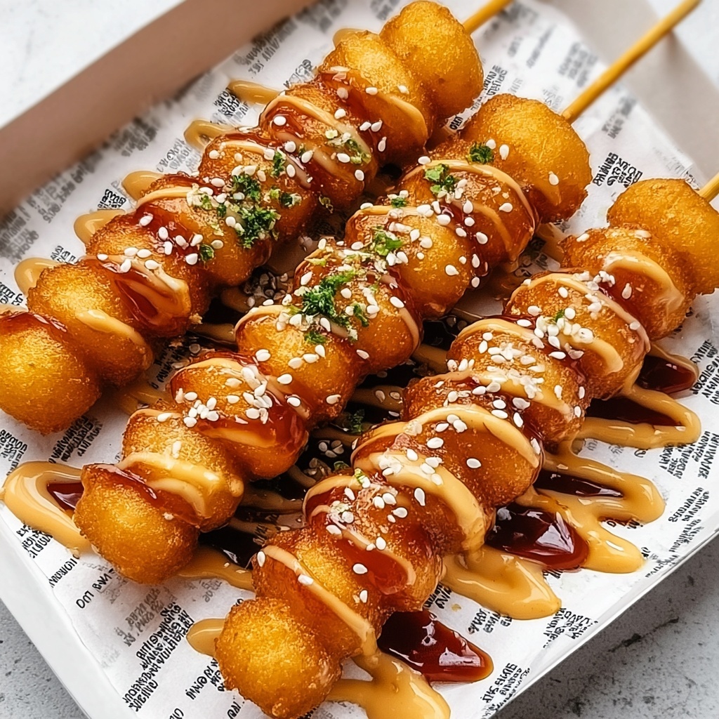 Korean Corn Dogs Recipe - Recipe Image