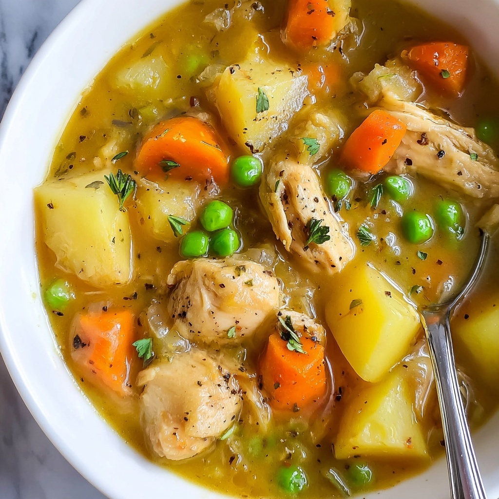 Slow Cooker Chicken Stew Recipe - Recipe Image