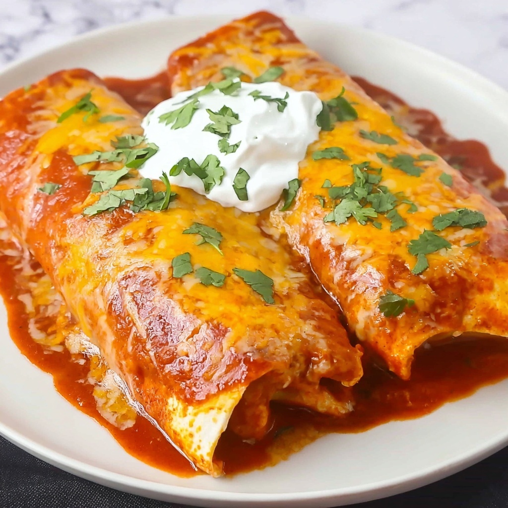 Chicken Enchiladas with Red Sauce Recipe - Recipe Image