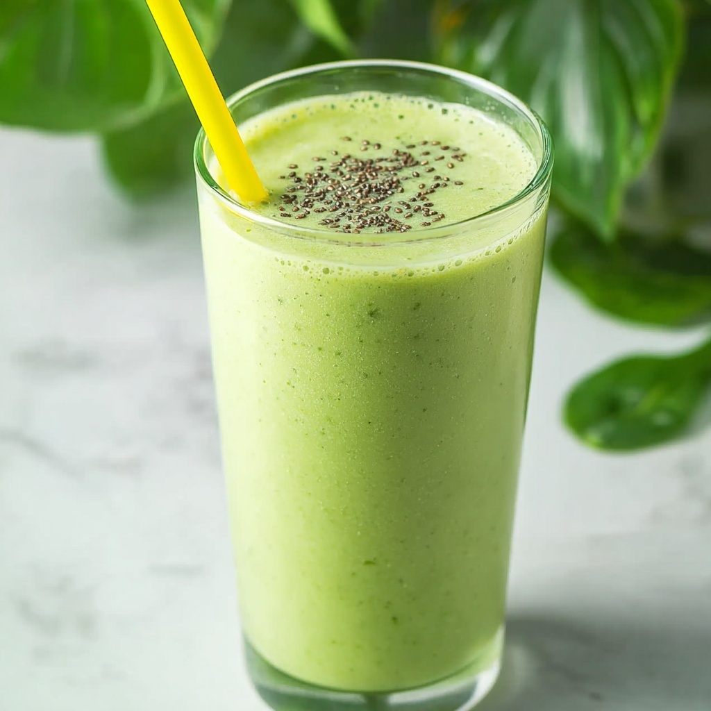 Healthy Green Smoothie Recipe - Recipe Image