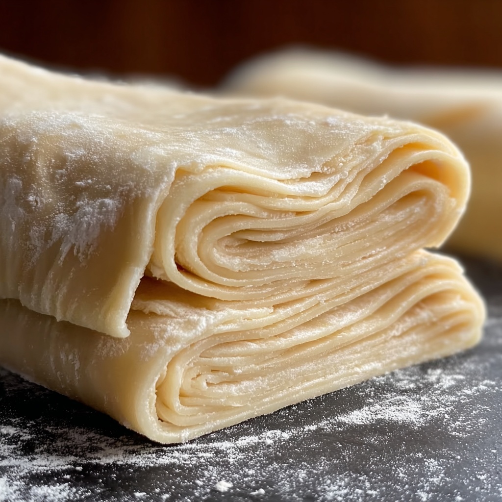 Homemade Rough Puff Pastry Dough Recipe - Recipe Image