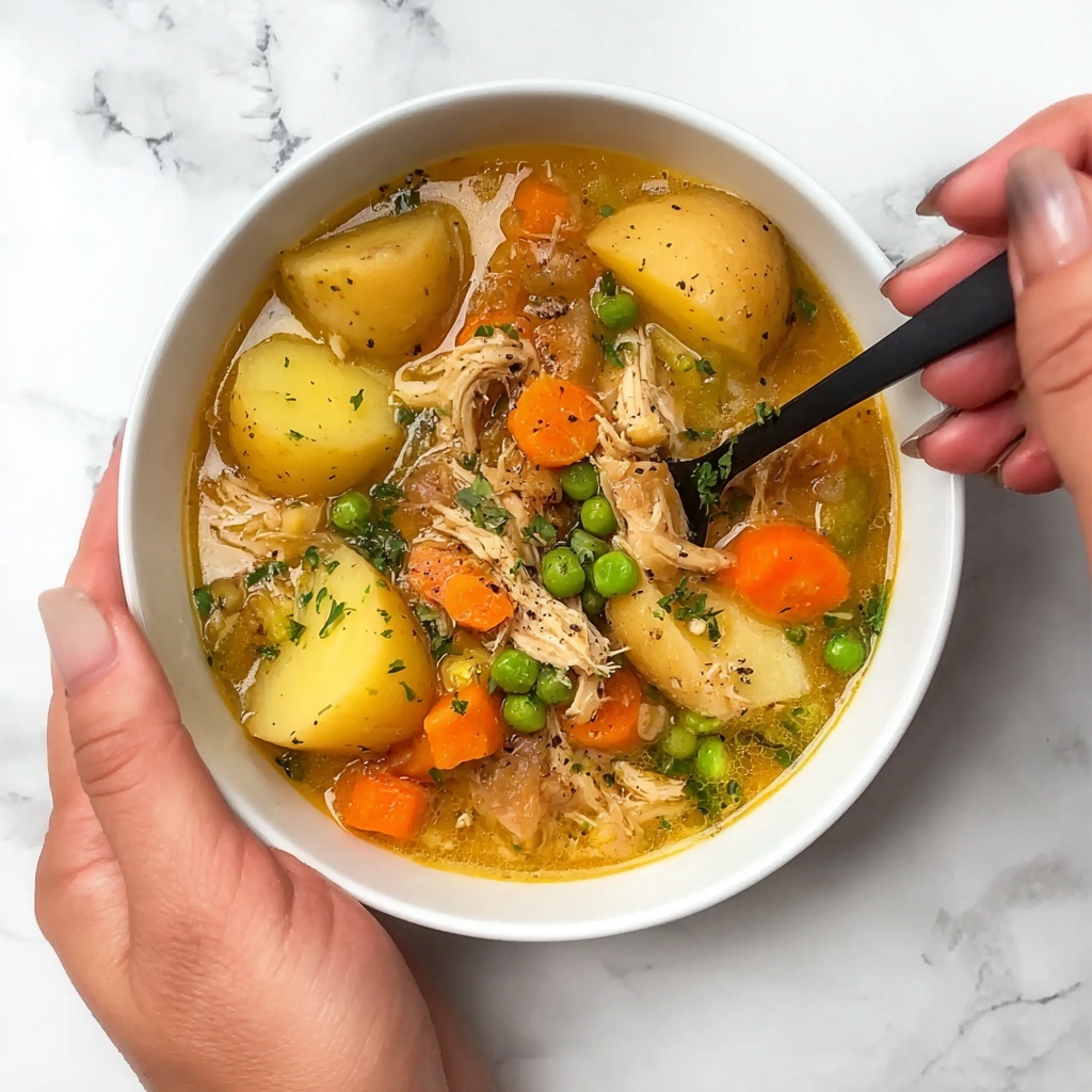 Hearty Chicken Stew with Vegetables and Herbs Recipe - Recipe Image