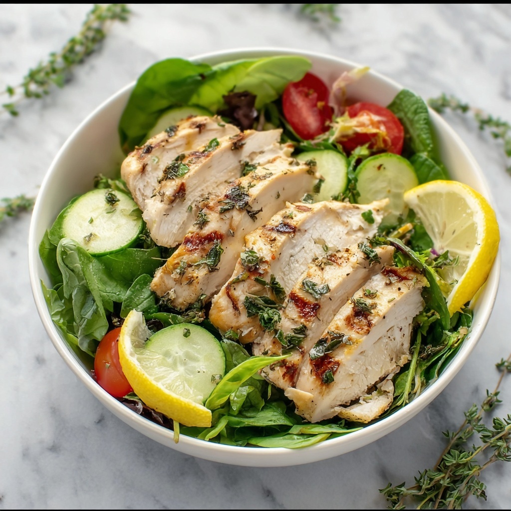 Lemon Herb Chicken Salad (Keto-Friendly) Recipe - Recipe Image