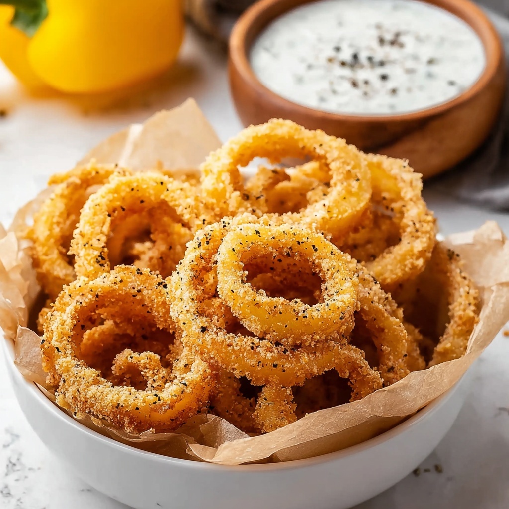 Crispy Air Fryer Banana Pepper Coins Recipe - Recipe Image